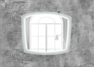 Зеркало с подсветкой Art&Max Roma 80x70см AM-Rom-800-700-DS-F